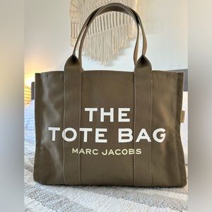 Large Marc Jacobs Canvas Tote Bag